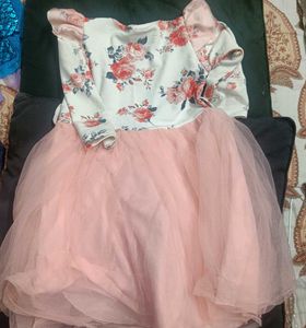 Cute Floral Girls Dress