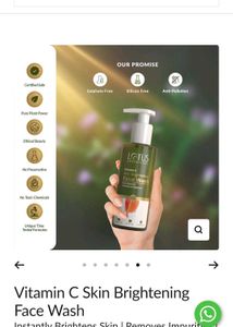 Lotus Botanicals Vitamin C Face Wash
