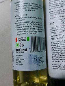 Brillare Hair Fall Control Mask &amp; Tea Tree Oil