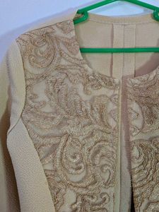 Elegant Skirt &amp; Blazer Set