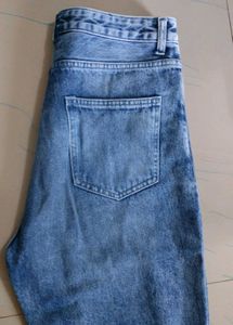 Ripped Wide Leg Jeans