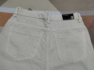 Beige Straight Fit Jeans