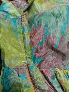 Never Used ,Chinon Fabric Alia Cut Kurta Set