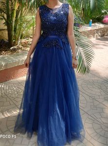 Blue Ethnic Gown