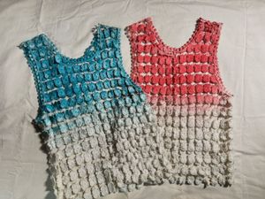 Ombre crochet top