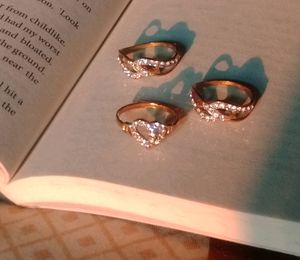 golden Crystal Rings🍂