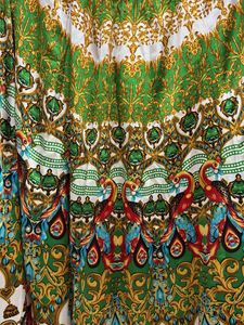 Green Printed Dress