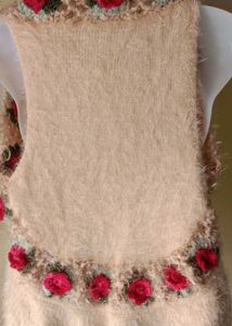 Floral Embroidered Knit Top