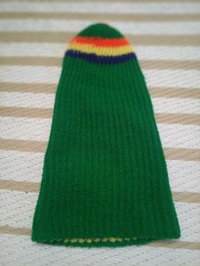 🧢 Kids Woolen Monkey Caps – Set of 5 (0–2 Years)