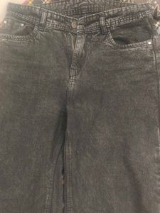 Charcoal Straight Fit Jeans