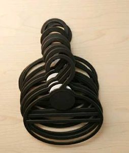 Versatile Scarf &amp; Tie Hanger Set - 8 Pcs