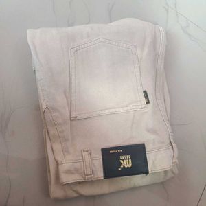 Beige Cargo Pants