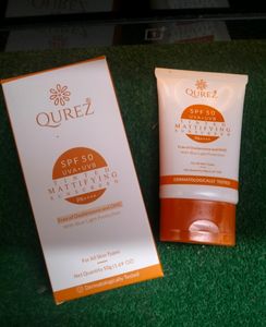 Qurez Tinted Mattifying Sunscreen SPF 50 PA++++
