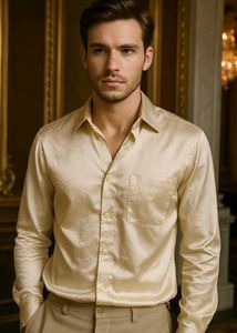 Unisex Silk Shirt ( Luxurious &amp; Lightweight)