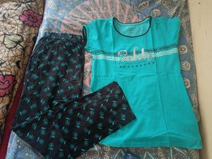 Green Night Dress Women