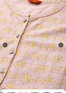 W Peach Kurti
