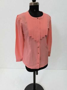 Elegant Peach Blouse