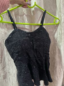 Sequin Detail Party Dress