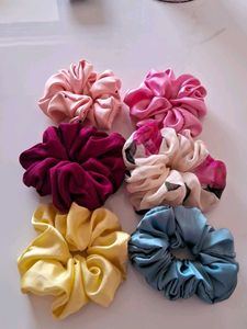 Scrunchy Combo Of 6