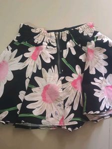Floral Print Skirt