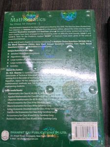 R.D. Sharma Mathematics Vol. 1 And 2