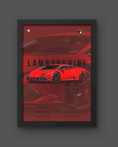 Lamborghini Sports Car HD Photo Frame – Premium