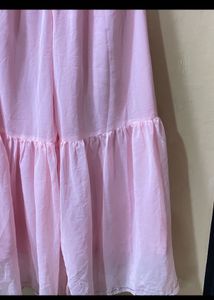 Pink Embellished Kurta