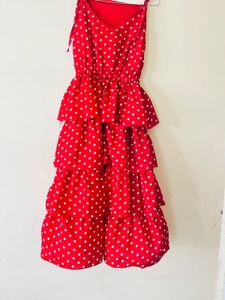 Red Polka Dot Dress