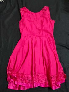 Pink Lace Dress
