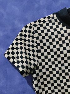 Shein Inspired Checkered Top