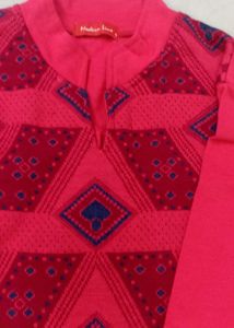 ❤New Unused Woolen❤Geometric Print Kurta