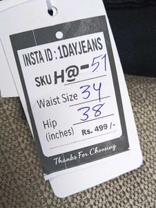 H@51 Size-34 (Sale) Latest Ladies high waist Jeans