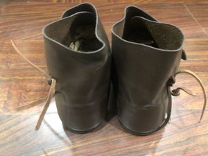 Vikings Leather Ankle Boots
