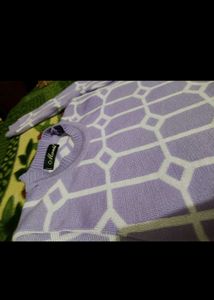 Lavender coard set woolen