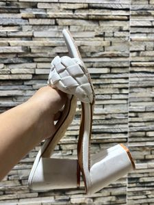 Quilted Block Heels