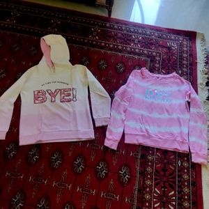 Cute Girls' Sweatshirt Bundle