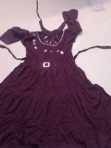 Elegant Purple Dress