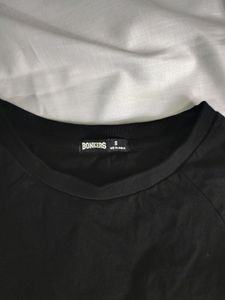 Bonkers Corner Basic Black Baby Tee
