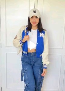 Y2K Blue Cargo Jeans 🖤