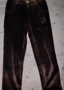 Brown Velvet Pants