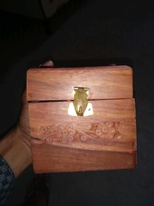 Carved Wooden Box