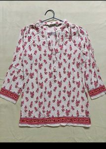 Pink Floral Top