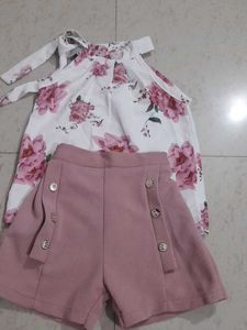 Combo Floral Girls Outfit