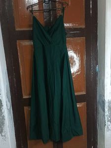 Elegant Green Maxi Dress