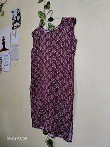 Maroon Pattern Kurti✨️🔥
