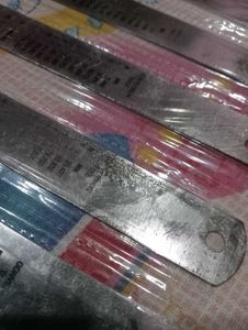 Pack of 12 iron ruler