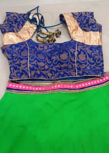 Green Lehenga Choli