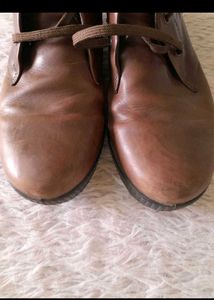 Stylish Brown Leather Casual Shoes for Men