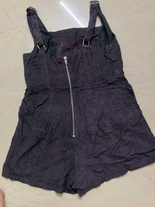 Cute Black Playsuit