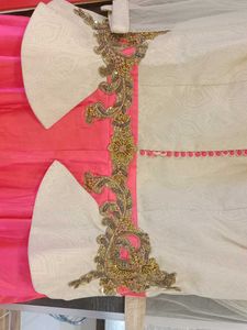Pink &amp; Beige Party Dress